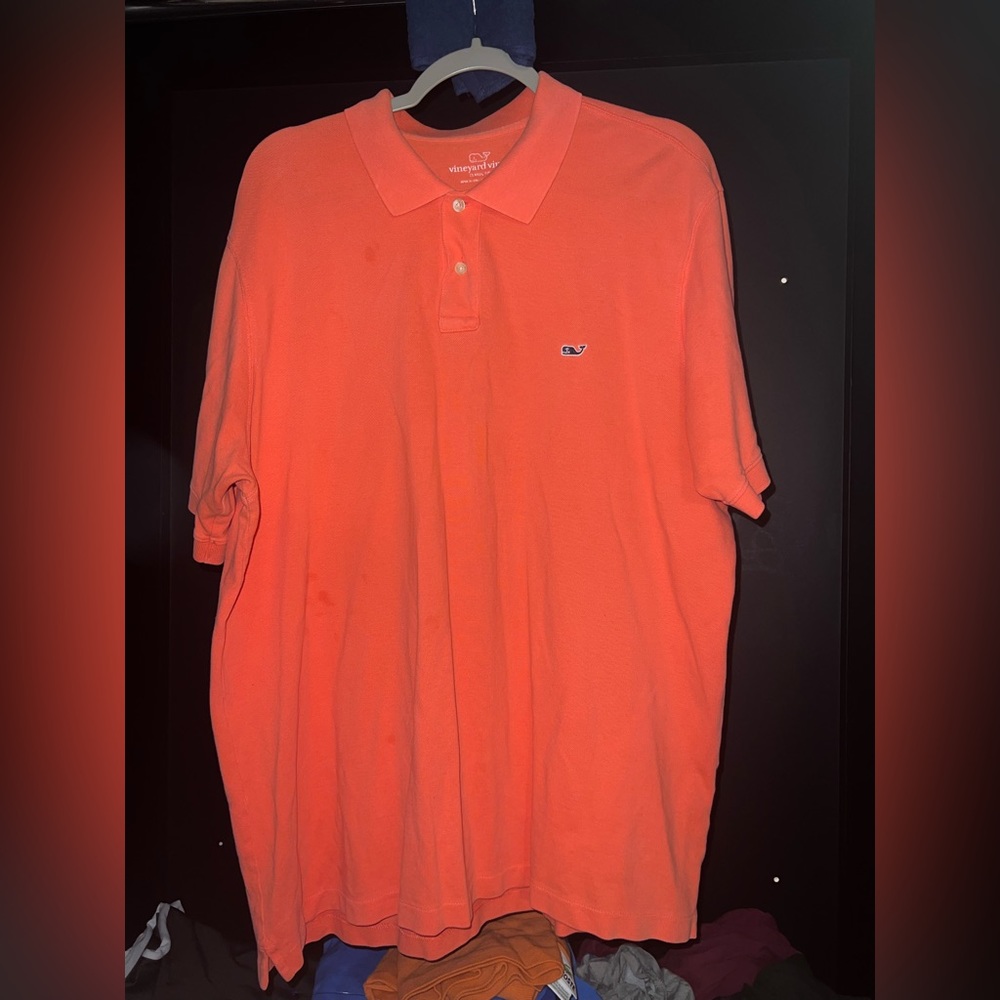 Vineyard Vines Salmon Polo